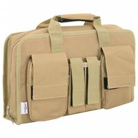 vidaXL Pistolväska khaki 40x24x10 cm oxford-tyg