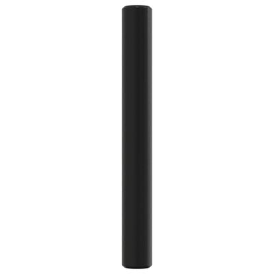 vidaXL Skåphandtag 10 st svart 64 mm rostfritt stål