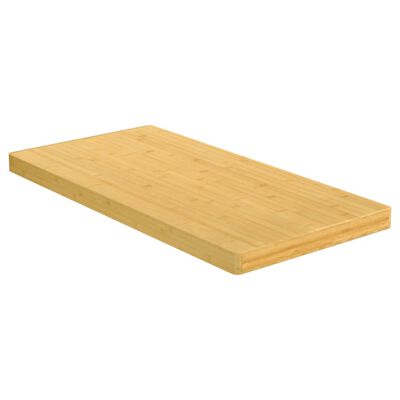 vidaXL Bordsskiva 50x100x4 cm bambu