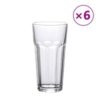 vidaXL Ölglas 6 st 475 ml