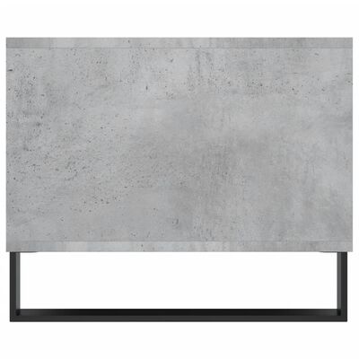 vidaXL Soffbord betonggrå 102x50x40 cm konstruerat trä