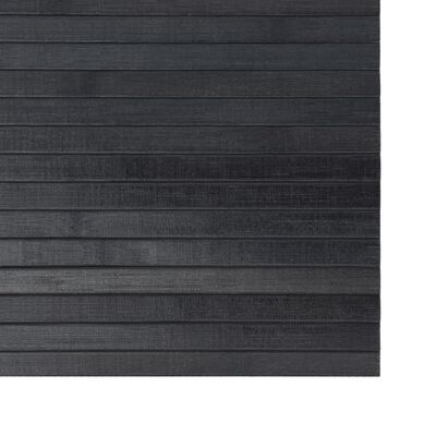 vidaXL Matta rektangulär grå 60x400 cm bambu