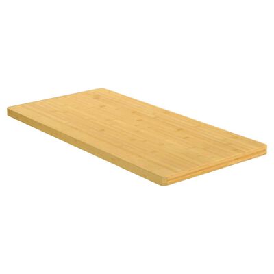 vidaXL Bordsskiva 50x100x2,5 cm bambu