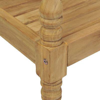 vidaXL Bataviastolar 8 st massiv teak