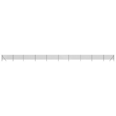 vidaXL Gunnebostängsel antracit 1,1x25 m