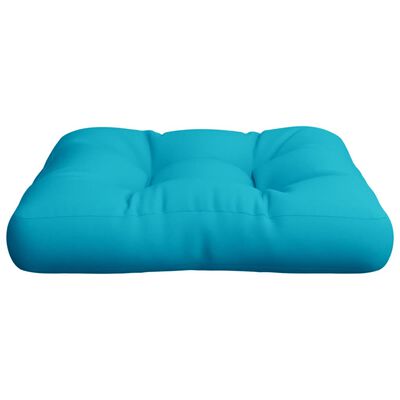 vidaXL Dyna för pallsoffa turkos 60x61,5x10 cm Oxford-tyg