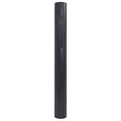vidaXL Matta rektangulär grå 100x300 cm bambu