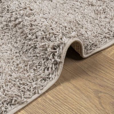 vidaXL Ryamatta PAMPLONA lång lugg modern beige 160x230 cm