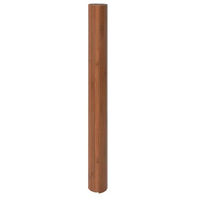 vidaXL Matta rektangulär brun 60x200 cm bambu