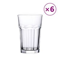 vidaXL Ölglas 6 st 415 ml