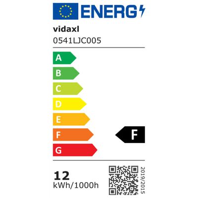 vidaXL Badrumsspegel LED 80x60 cm