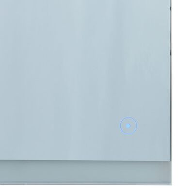 vidaXL Badrumsspegel LED med touch-sensor 100x60 cm