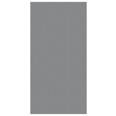 vidaXL Bottenmatta ljusgrå 640x321 cm polyester geotextil