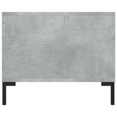 vidaXL Soffbord betonggrå 102x50x40 cm konstruerat trä