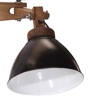 vidaXL Vägglampa 25 W svart E27