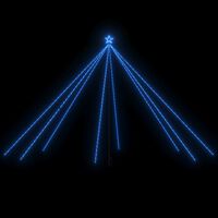 vidaXL Julgransbelysning inomhus/utomhus 800 LEDs blå 5 m