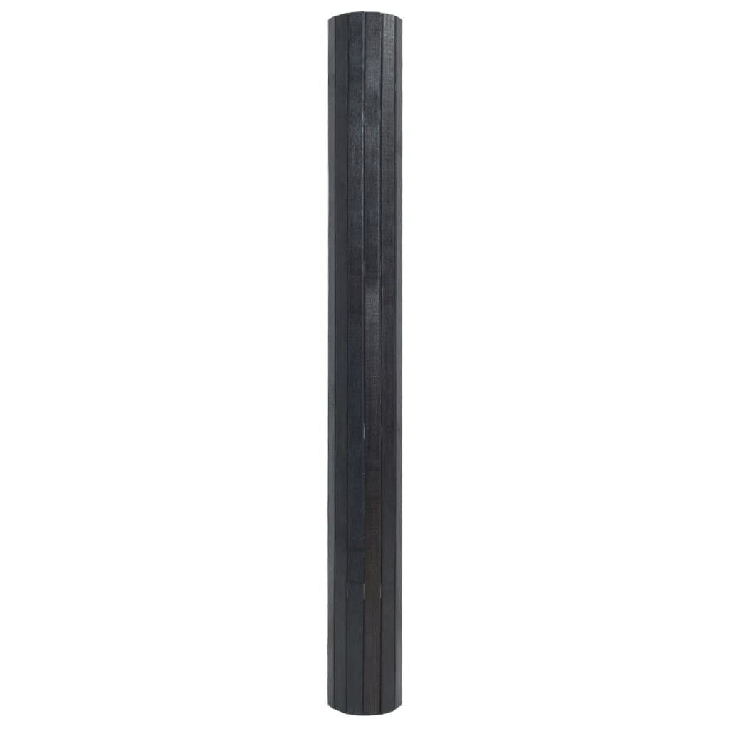 vidaXL Matta rektangulär grå 60x400 cm bambu