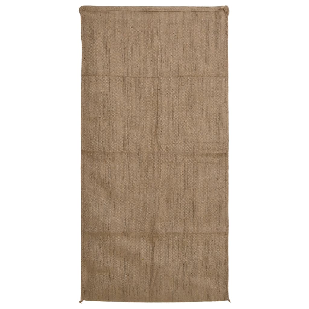 vidaXL Jutesäckar 5 st 65x135 cm 100% jute 340 gsm