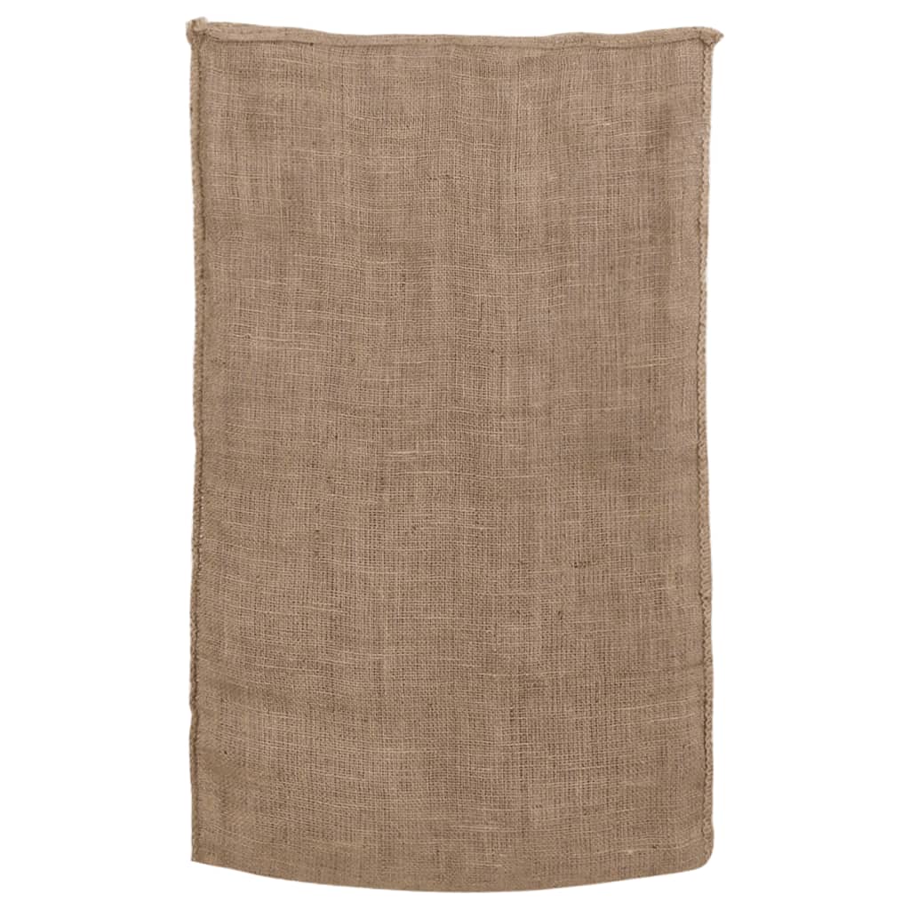 vidaXL Jutesäckar 5 st 60x105 cm 100% jute 220 gsm