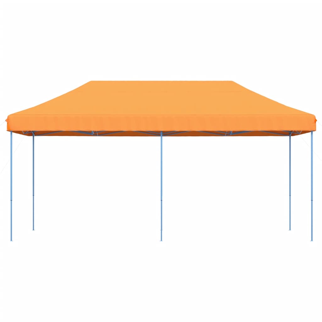 vidaXL Pop-Up hopfällbart partytält 580x292x315 cm orange