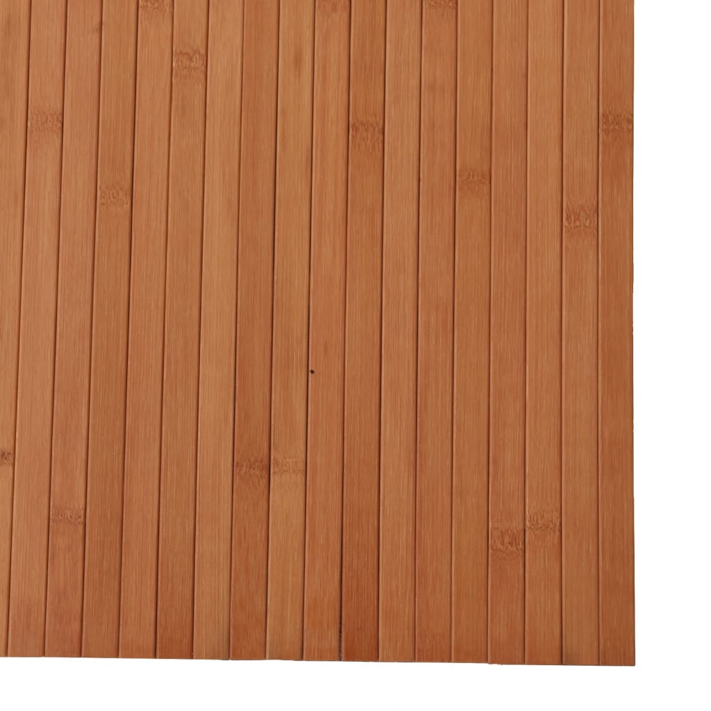 vidaXL Matta rektangulär naturlig 80x500 cm bambu