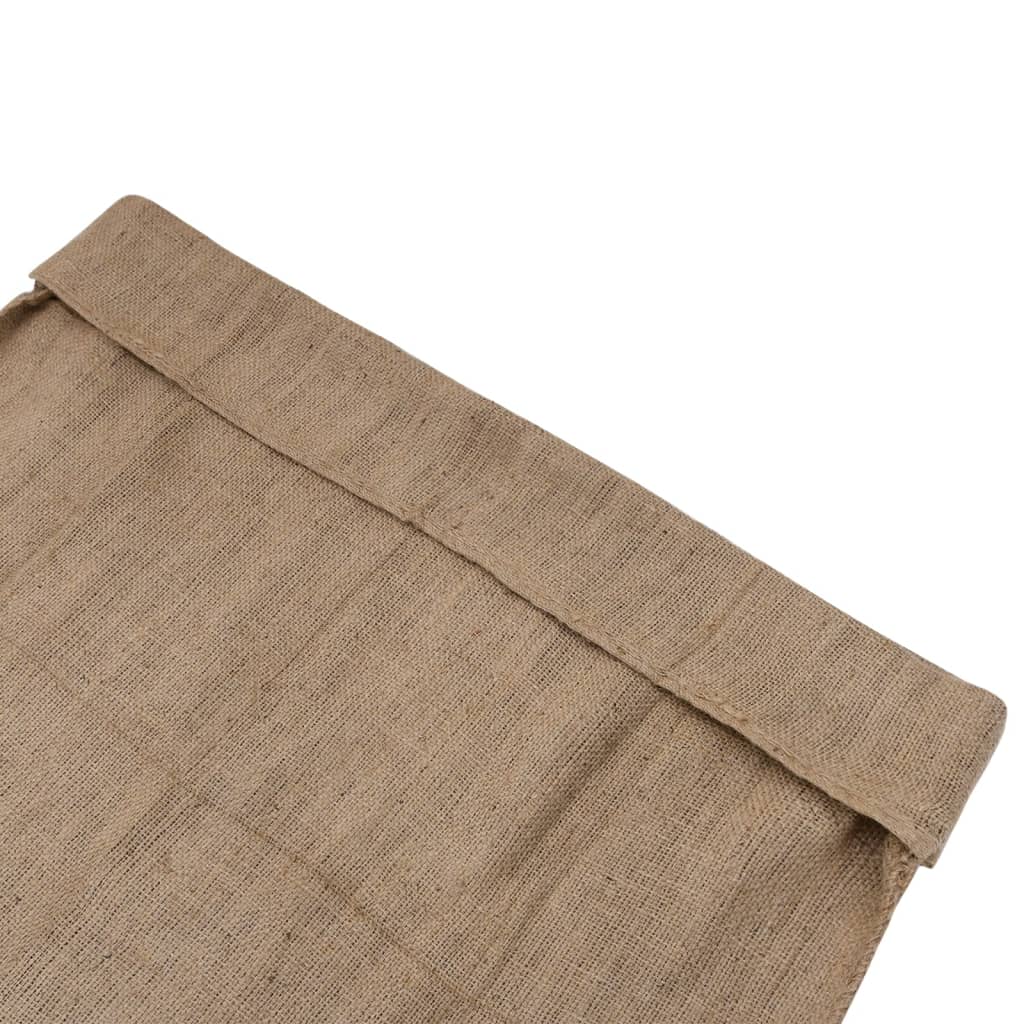 vidaXL Jutesäckar 10 st 100x110 cm 100% jute 340 gsm