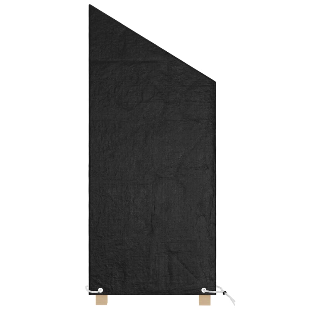 vidaXL Överdrag för trädgårdsmöbler 8 ölj. 65x65x110/150 cm polyeten