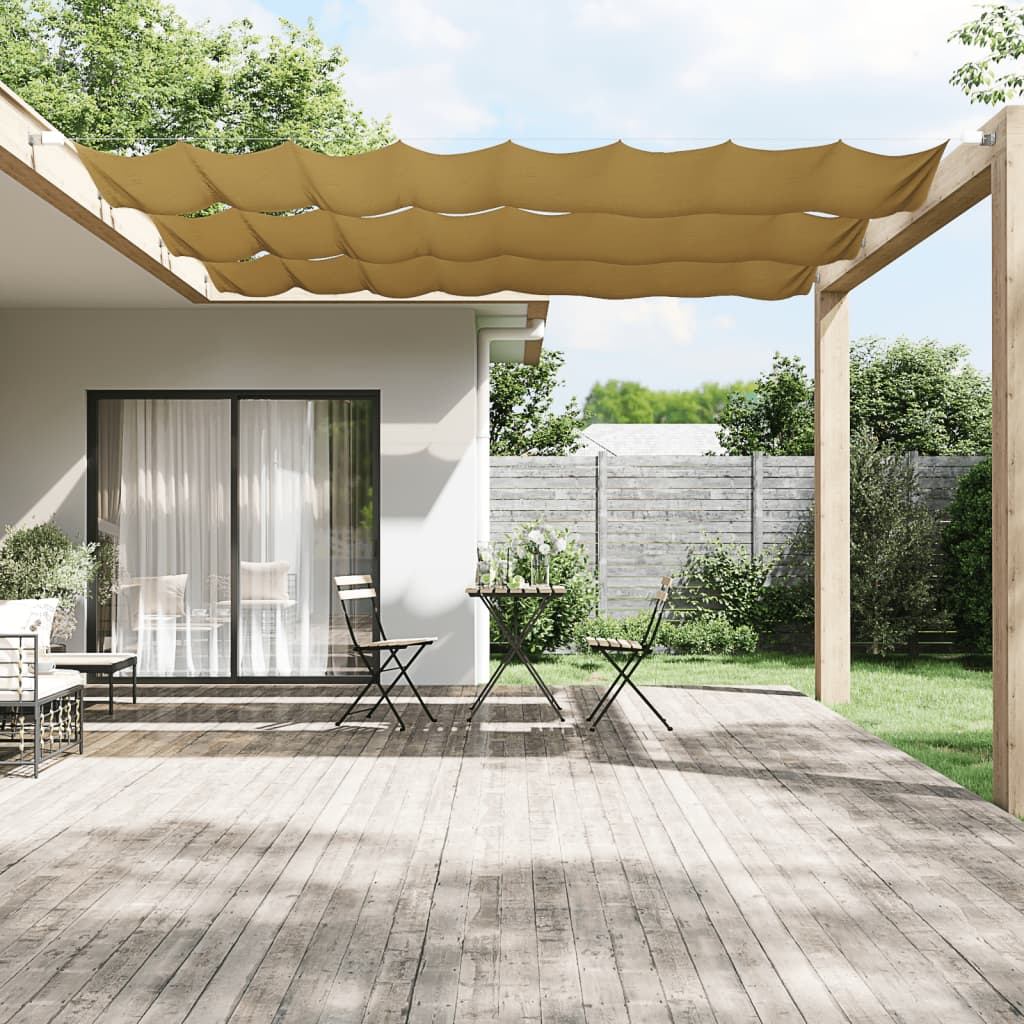 vidaXL Markis vertikal beige 60x800 cm oxfordtyg