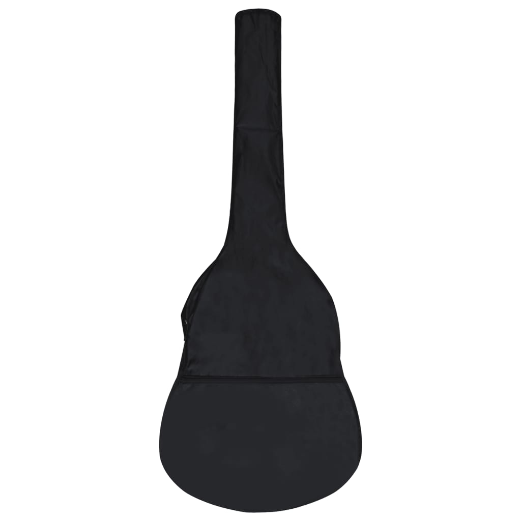 vidaXL Gitarrfodral för 1/2 klassisk gitarr svart 94x35 cm tyg
