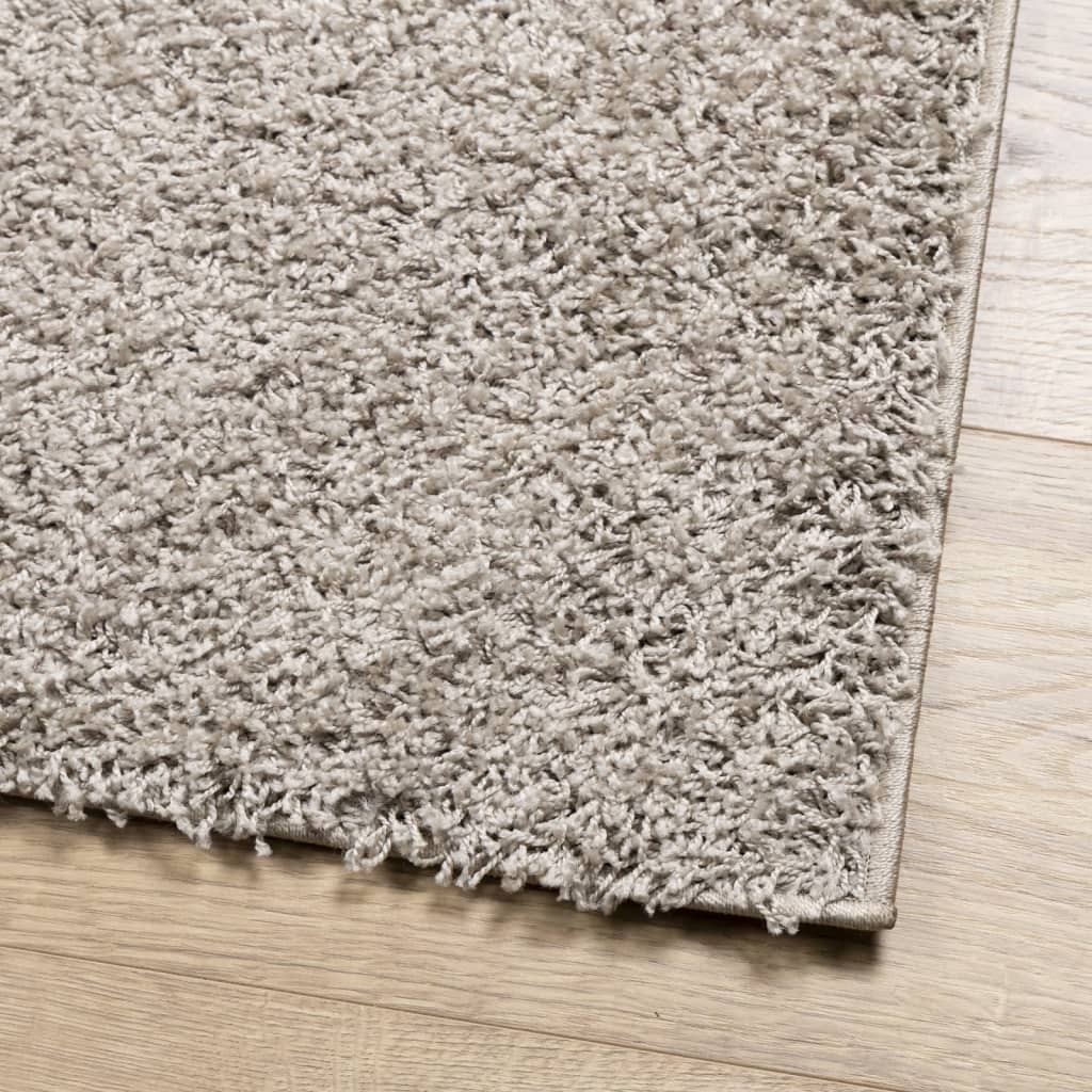 vidaXL Ryamatta PAMPLONA lång lugg modern beige 160x230 cm