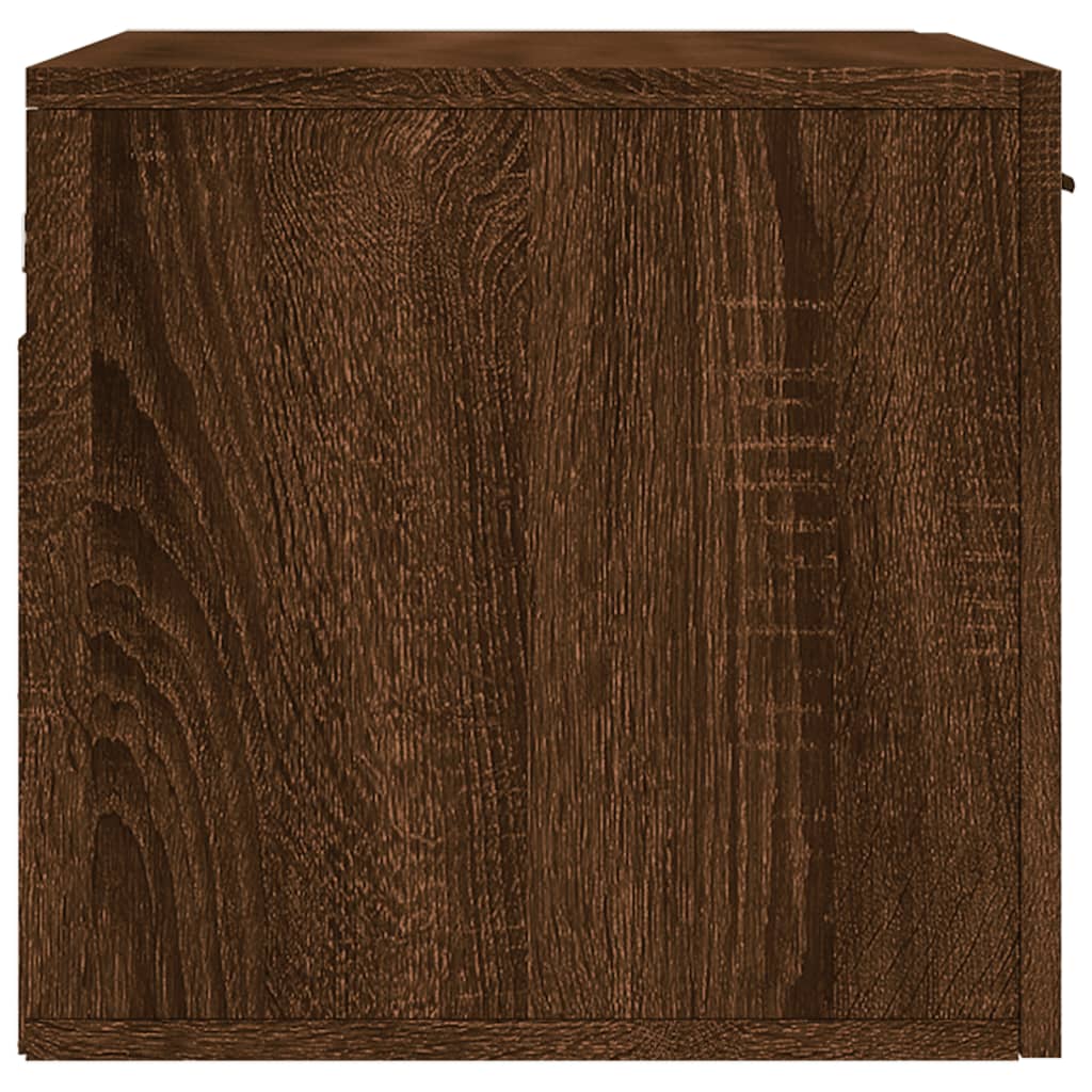 vidaXL Väggskåp brun ek 60x36,5x35 cm konstruerat trä