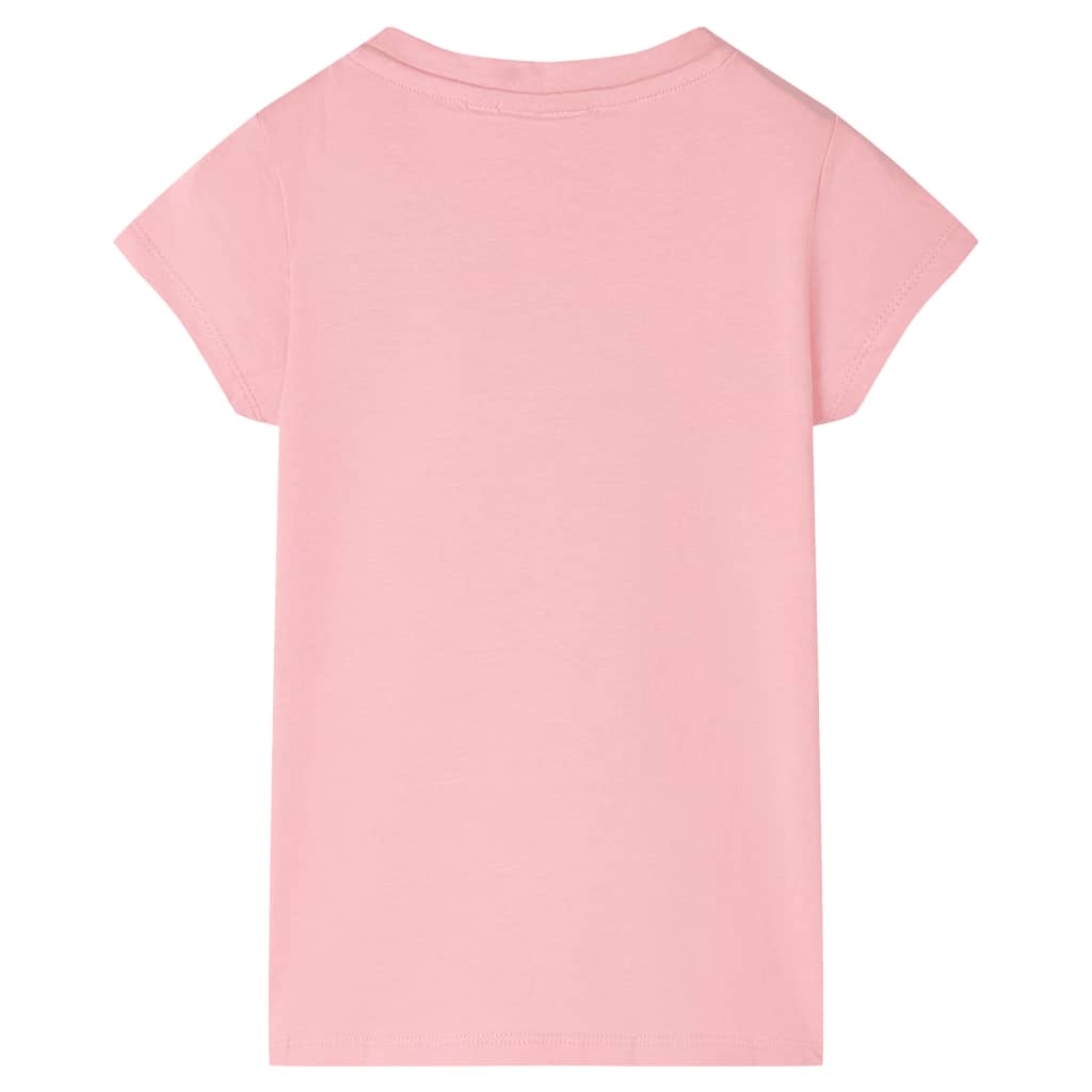 T-shirt för barn rosa 104