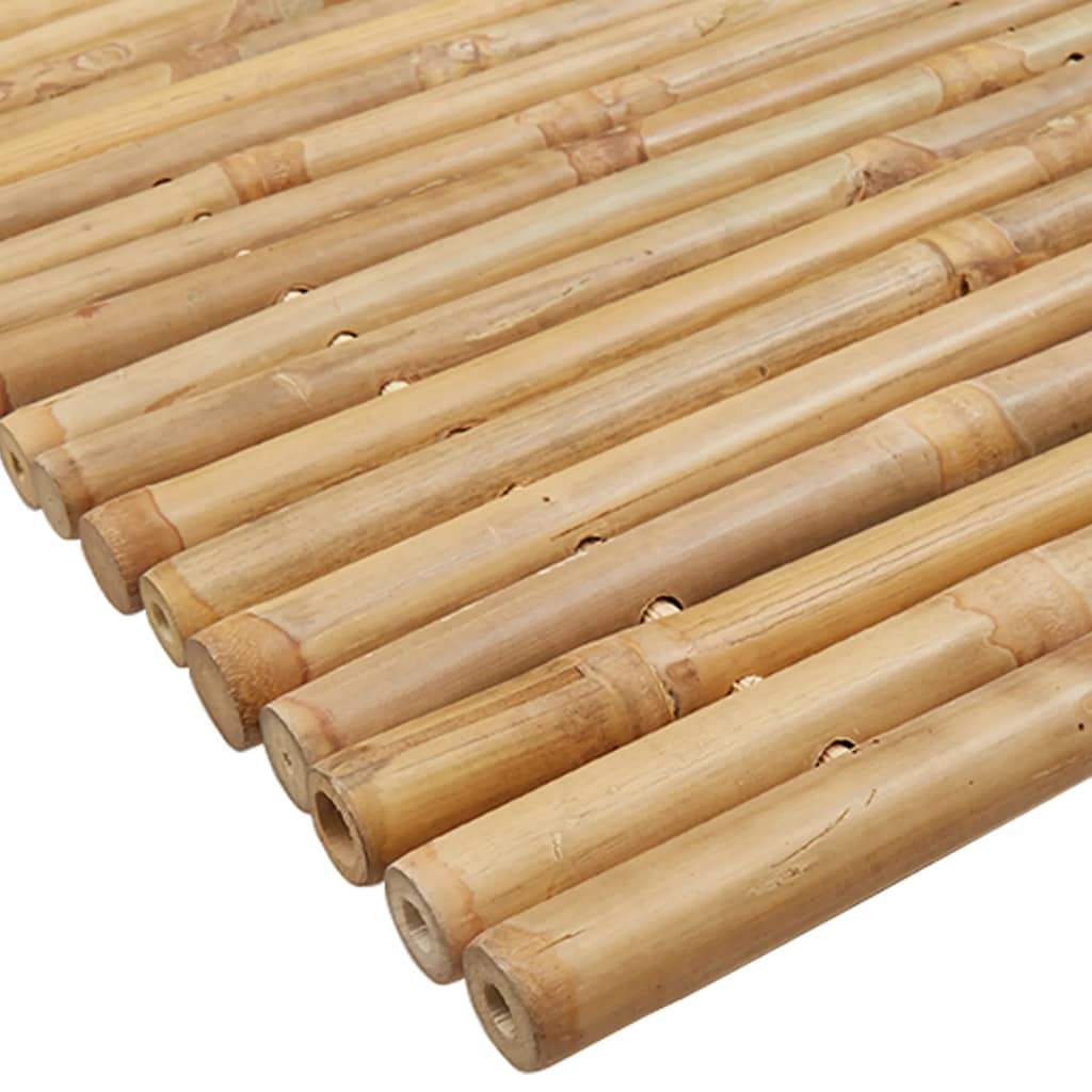 vidaXL Badmattor 2 st 70x50 cm bambu