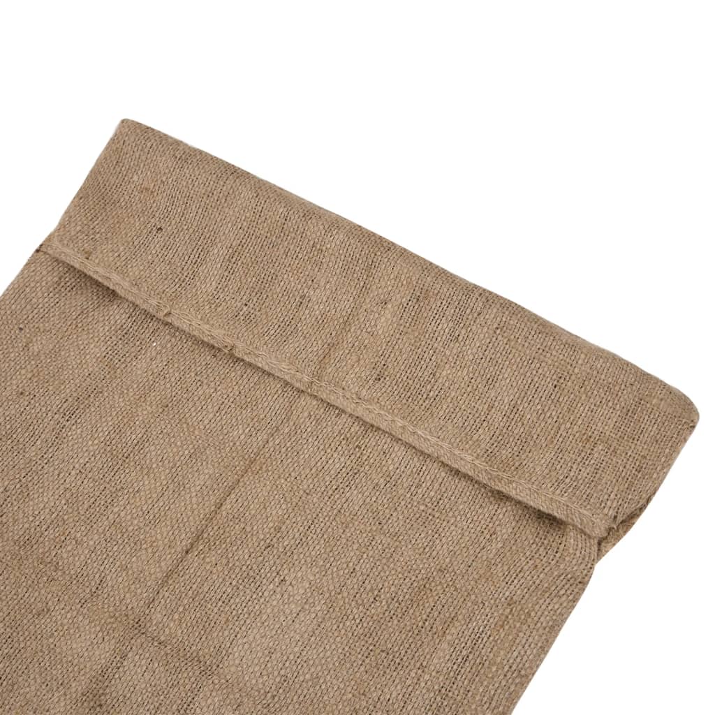 vidaXL Jutesäckar 10 st 60x105 cm 100% jute 340 gsm