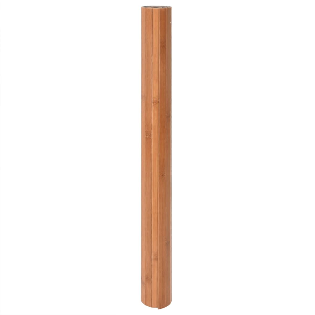 vidaXL Matta rektangulär naturlig 80x500 cm bambu