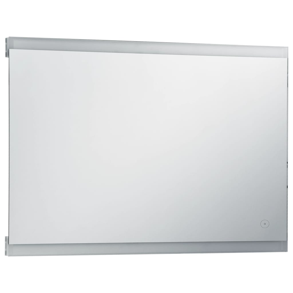 vidaXL Badrumsspegel LED med touch-sensor 100x60 cm