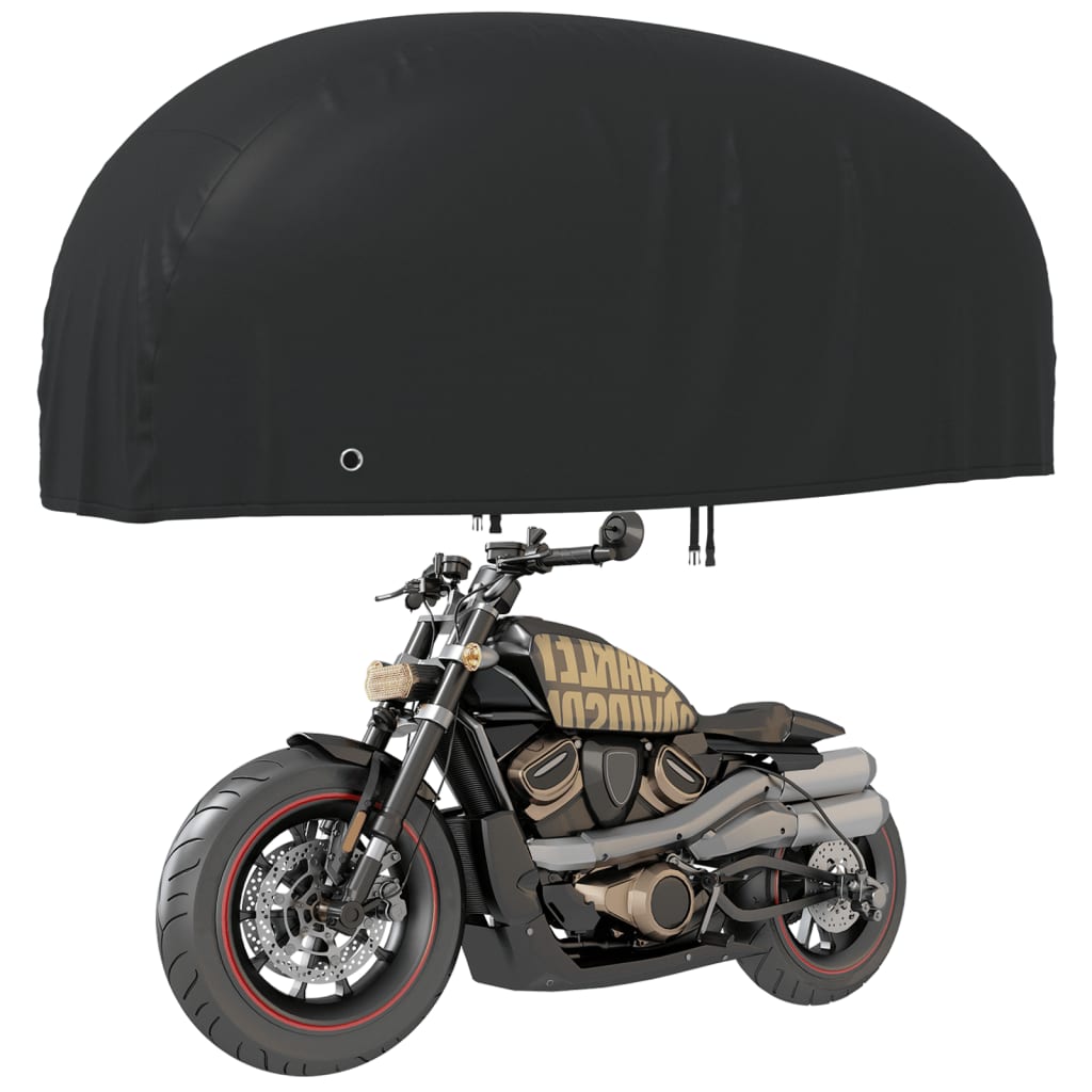 vidaXL Motorcykelskydd 2 st 245x105x125 cm 210D oxford