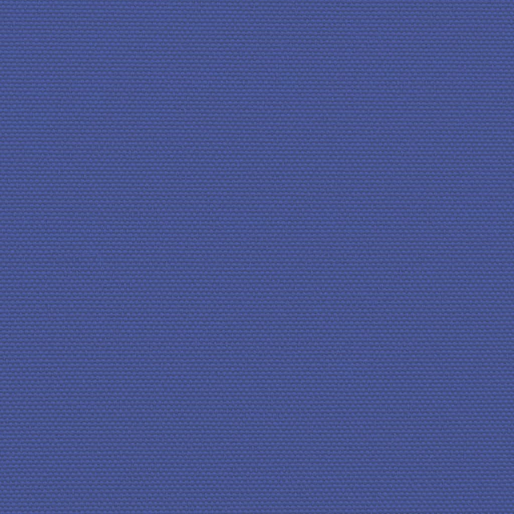 vidaXL Infällbar sidomarkis blå 200x1000 cm