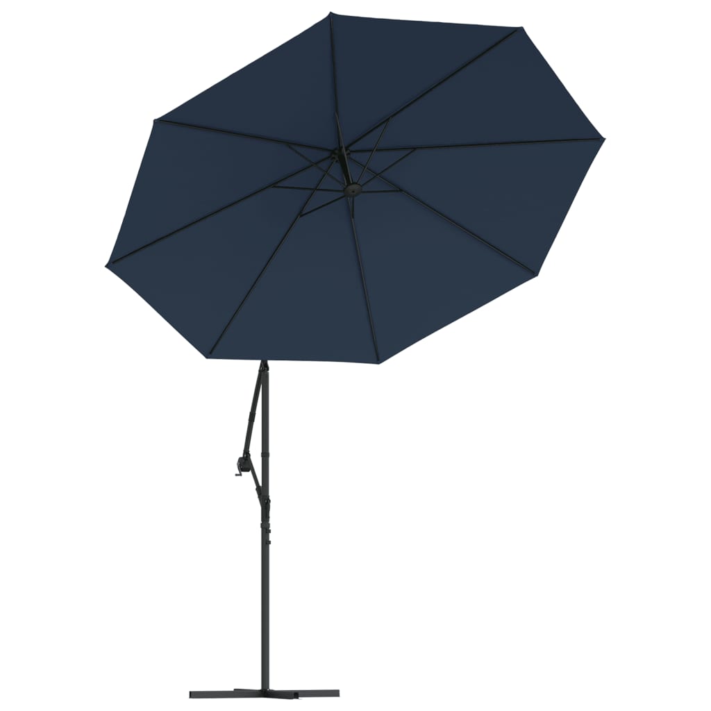 vidaXL Reservtyg för frihängande parasoll blå 300 cm