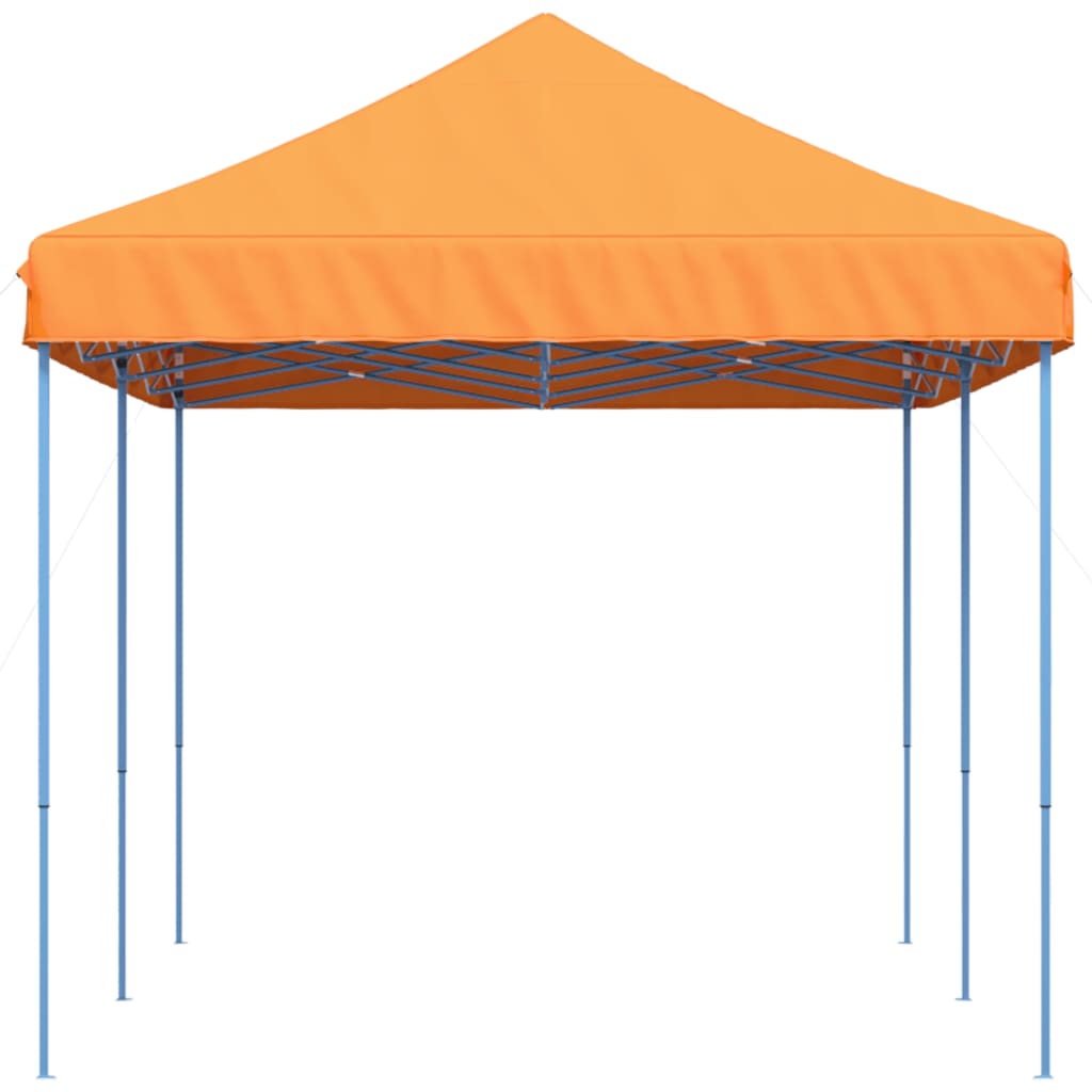 vidaXL Pop-Up hopfällbart partytält 580x292x315 cm orange