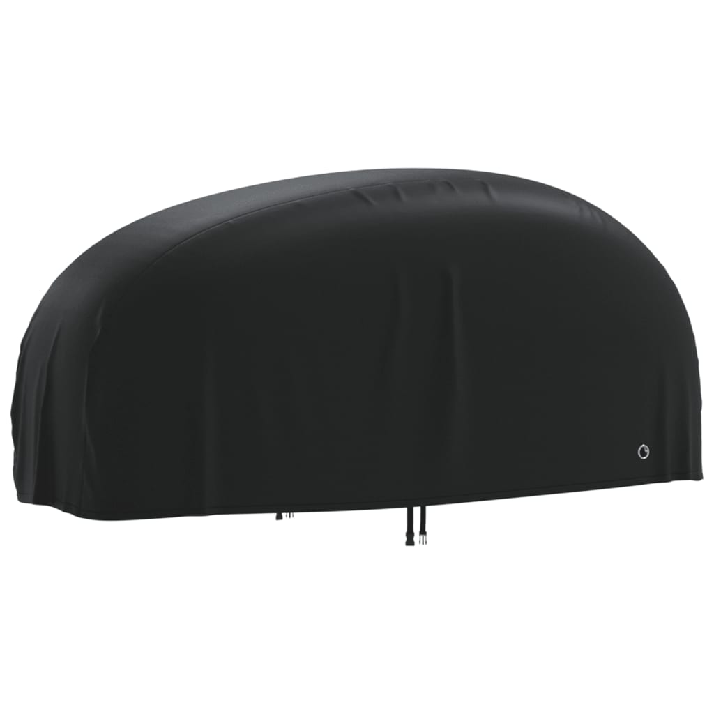 vidaXL Motorcykelskydd svart 265x105x125 cm 210D oxford