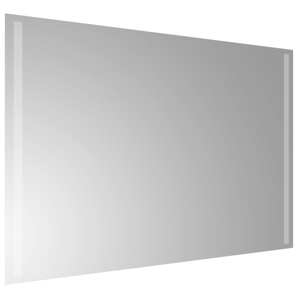 vidaXL Badrumsspegel LED 60x90 cm