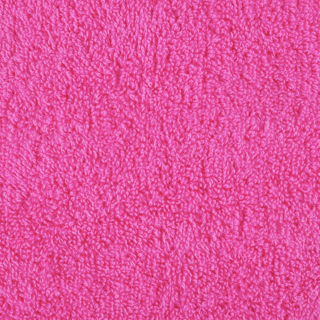 vidaXL Premium handdukar 8 st SOLUND rosa 600 gsm