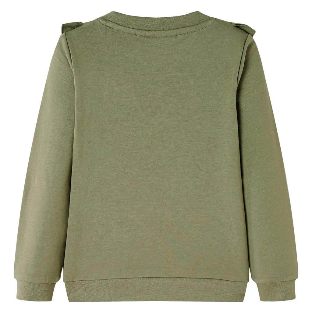 Tröja för barn khaki 104