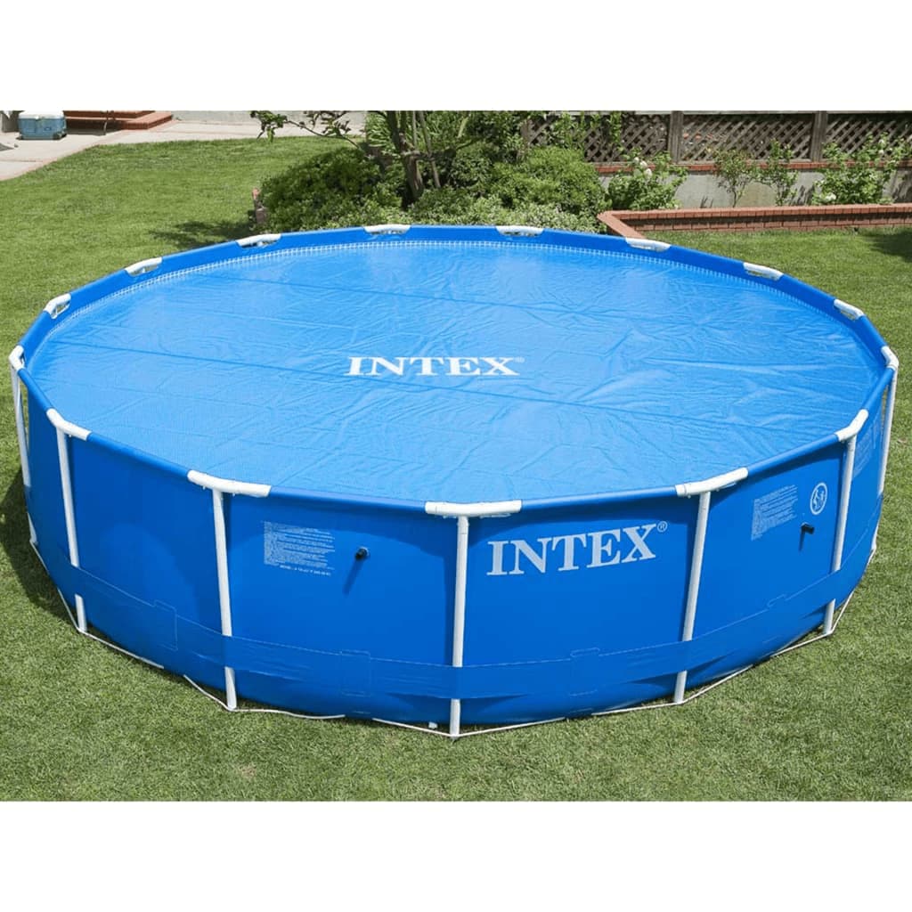 Intex Poolöverdrag solenergi runt 549 cm 29025