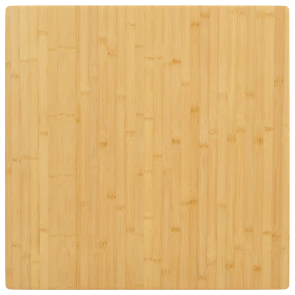 vidaXL Bordsskiva 90x90x4 cm bambu