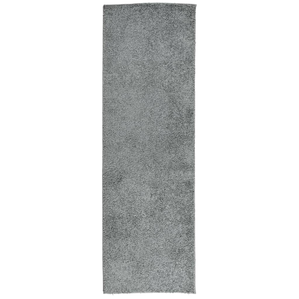 vidaXL Ryamatta PAMPLONA lång lugg modern grön 80x250 cm