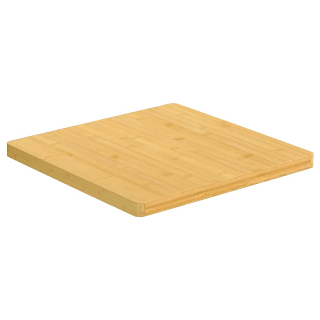 vidaXL Bordsskiva 40x40x2,5 cm bambu