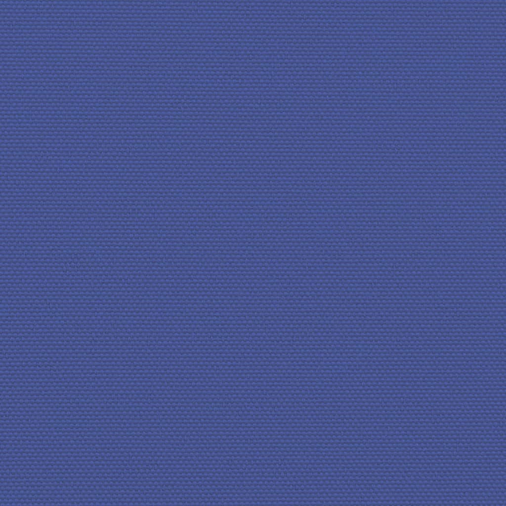 vidaXL Infällbar sidomarkis blå 140x1200 cm