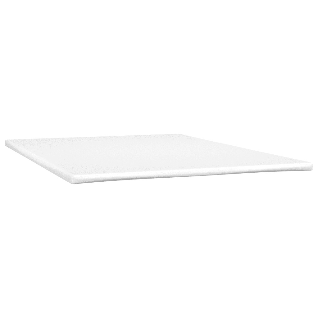 vidaXL Ramsäng med madrass ljusgrå 140x190 cm sammet